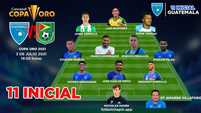 Alineación-de-Guatemala-en-la-Copa-Oro-2021