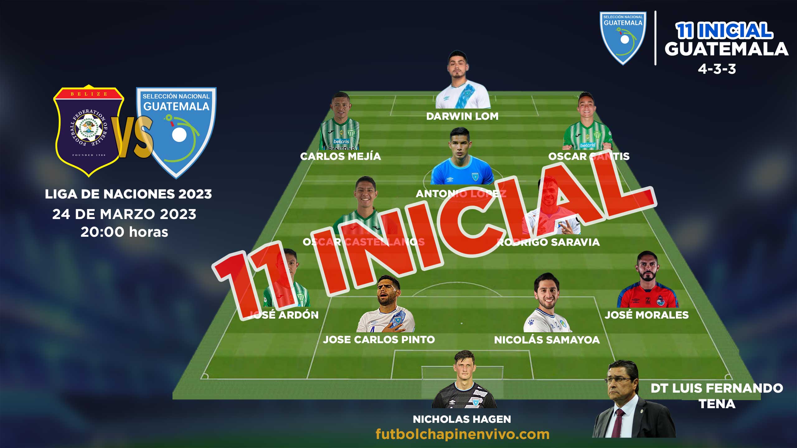 Alineación-de-Guatemala-hoy-contra-Belice