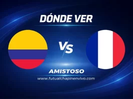 Dónde ver Colombia vs Francia