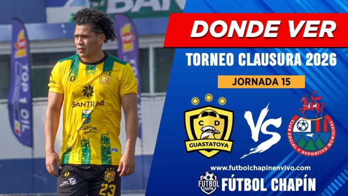 Dónde ver Guatatoya vs Municipal en vivo