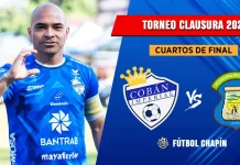 Cobán Imperial recibe a Mixco en la ida de los cuartos de final del Clausura 2026 Cobán Imperial vs Mixco cuartos de final