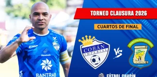 Cobán Imperial recibe a Mixco en la ida de los cuartos de final del Clausura 2026 Cobán Imperial vs Mixco cuartos de final