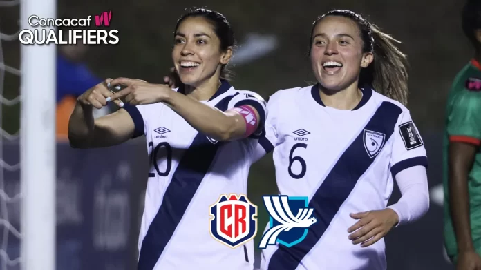 Partido Costa Rica vs Guatemala femenino