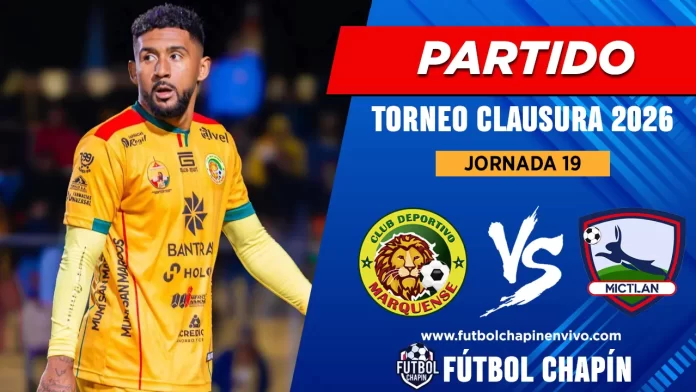 Partido Marquense vs Mictlán