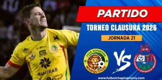 Hora y canal del Marquense vs Municipal en la Jornada 21 del Clausura 2026 Partido Marquense vs Municipal