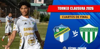 Comunicaciones recibe a Antigua GFC obligado a remontar en la vuelta de cuartos del Clausura 2026 Comunicaciones vs Antigua cuartos de final