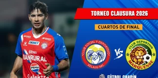 Xelajú se enfrenta a Marquense con la serie abierta tras el empate en la ida del Clausura 2026 Xelajú vs Marquense cuartos de final
