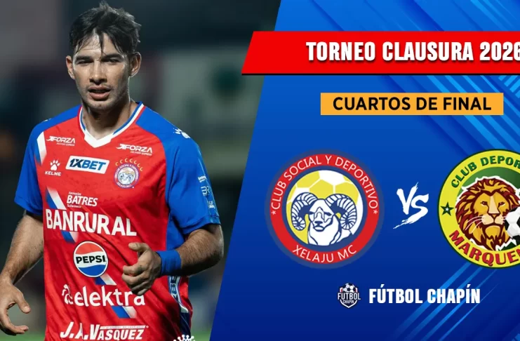 Xelajú vs Marquense cuartos de final